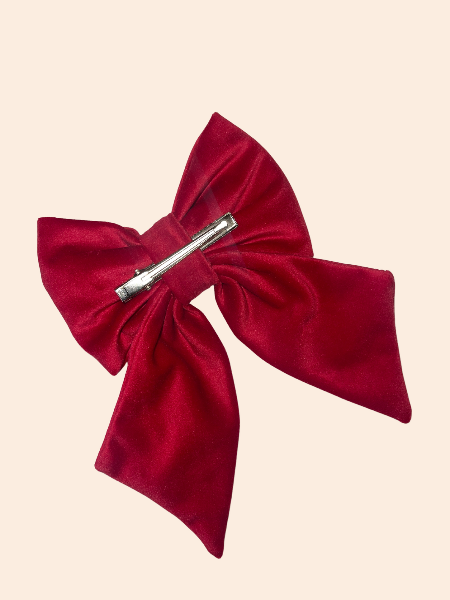 Personalised Velvet Hair Bow