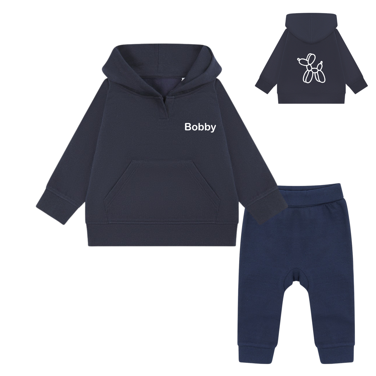 Personalised Kids Tracksuit Navy