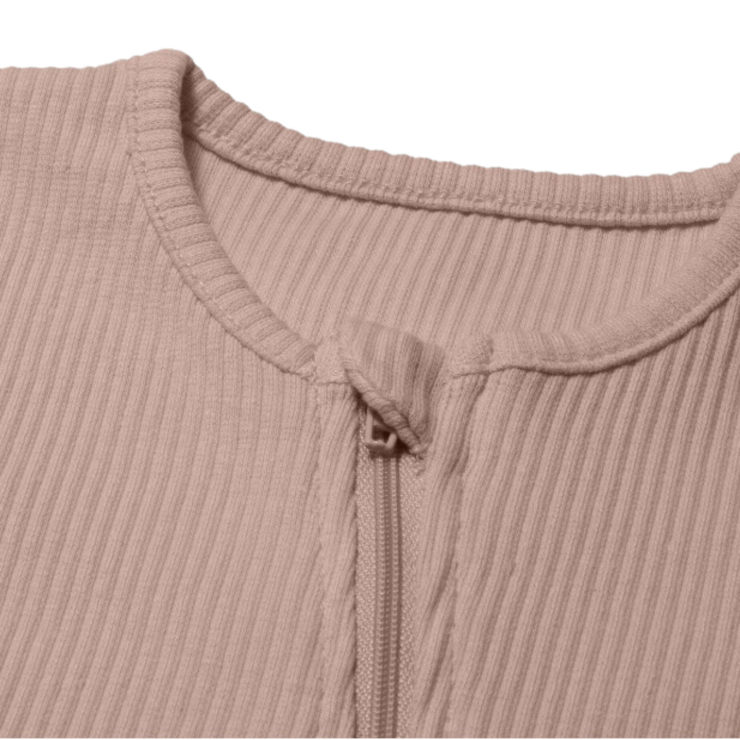 Personalised Ribbed Sleepsuit
