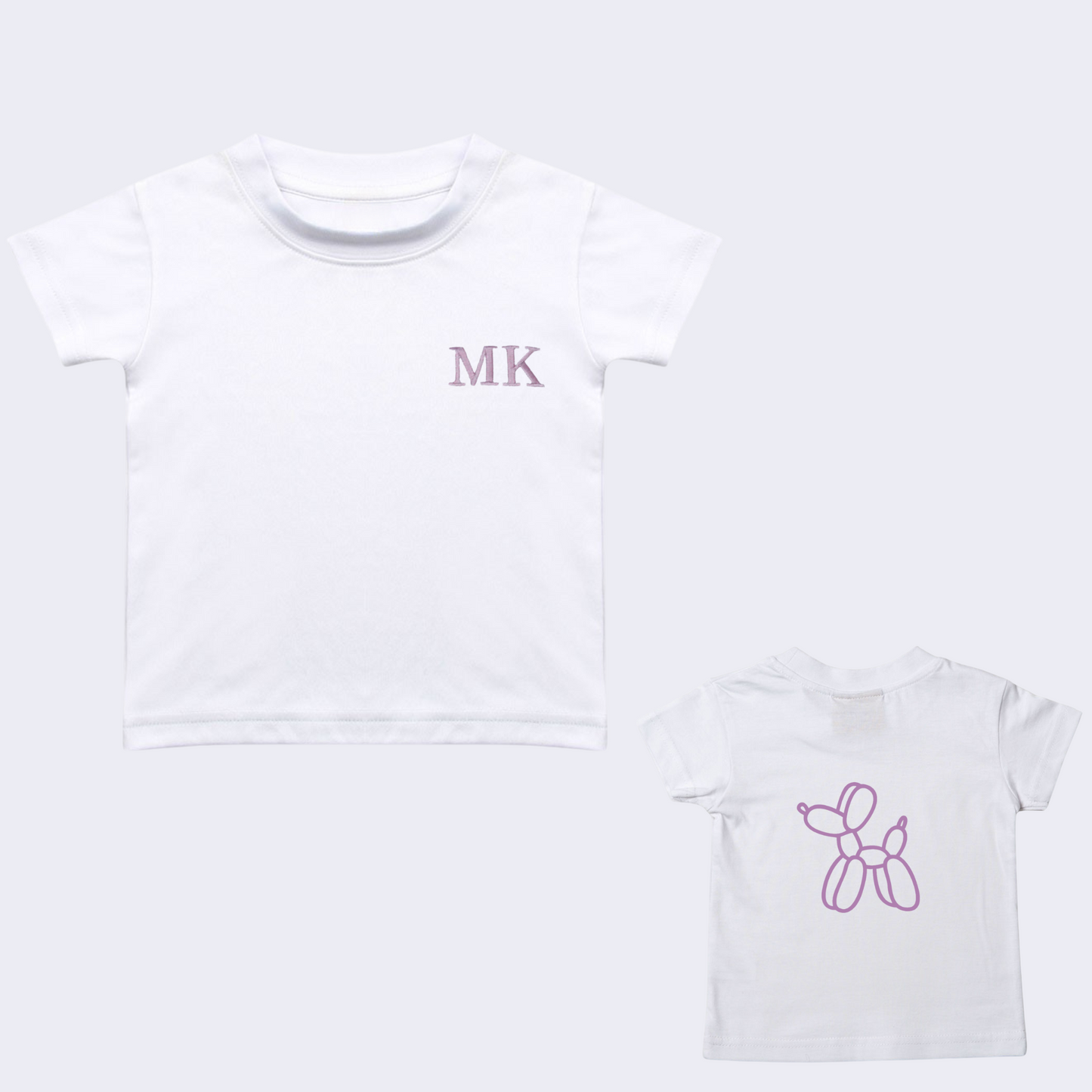 Personalised Kids T-shirt White