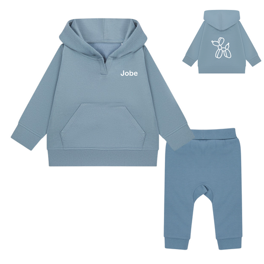 Personalised Kids Tracksuit Sky