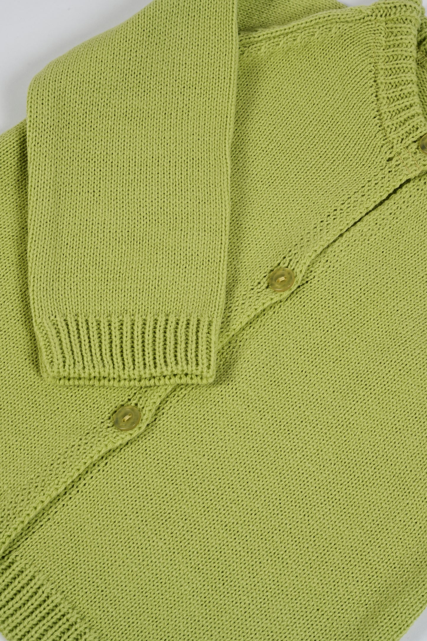Personalised Kids Knitted Cardigan Sage