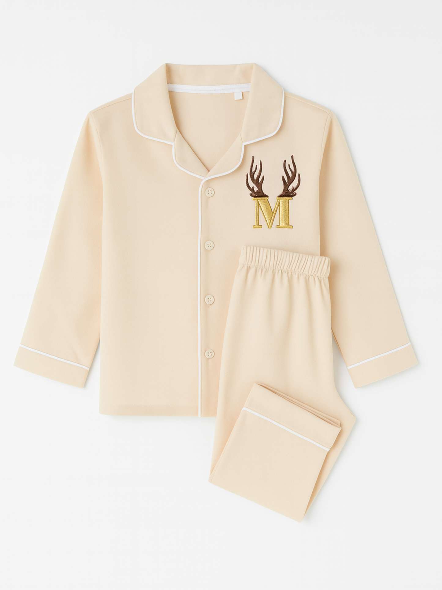 Beige Christmas Pyjama