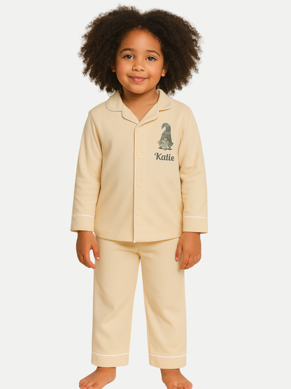 Beige Christmas Pyjama