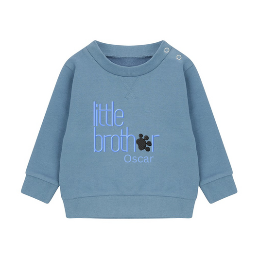 Personalised Little Brother Sweatshirt
