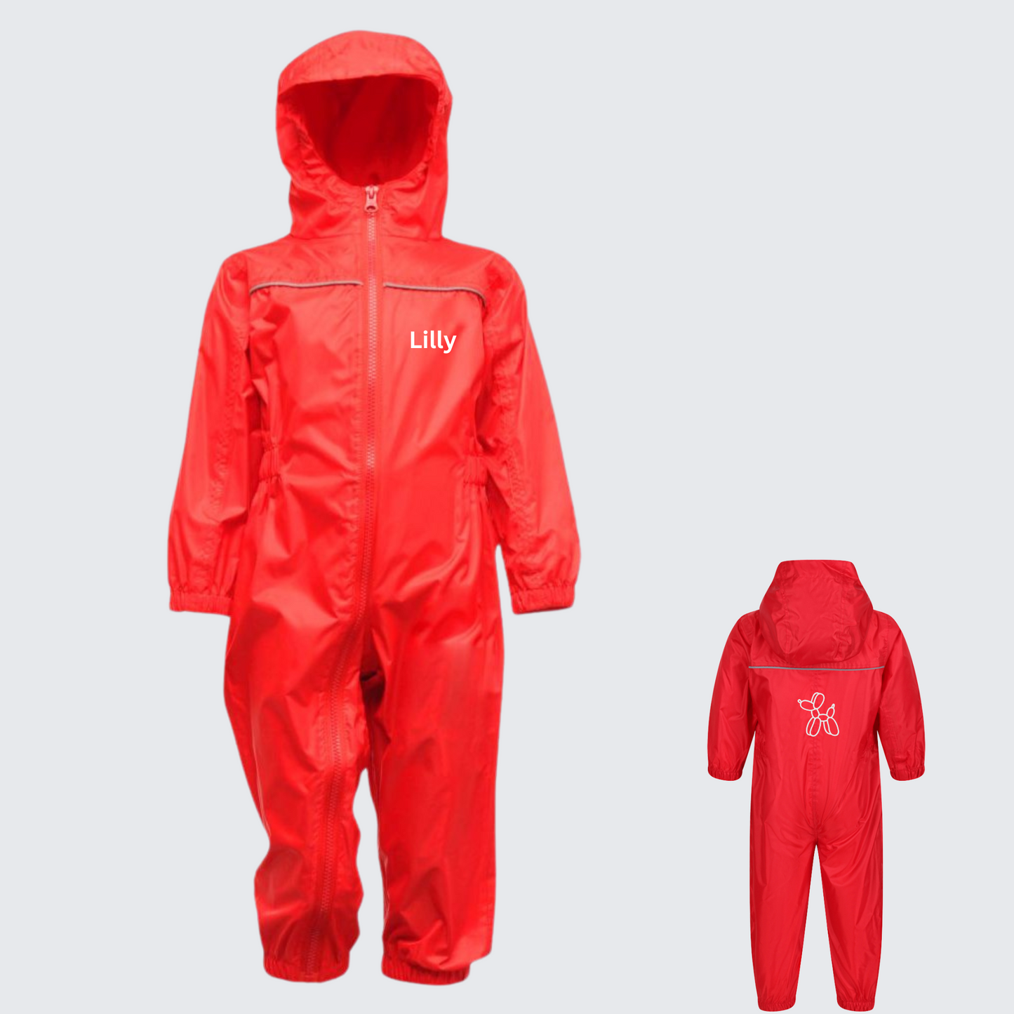 Personalised Puddle Rain Suit